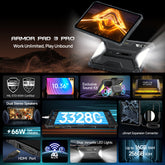 Ulefone Armor Pad 3 Pro Rugged Tablet PC LTE 10.36 inch 8GB+256GB (Global Version)